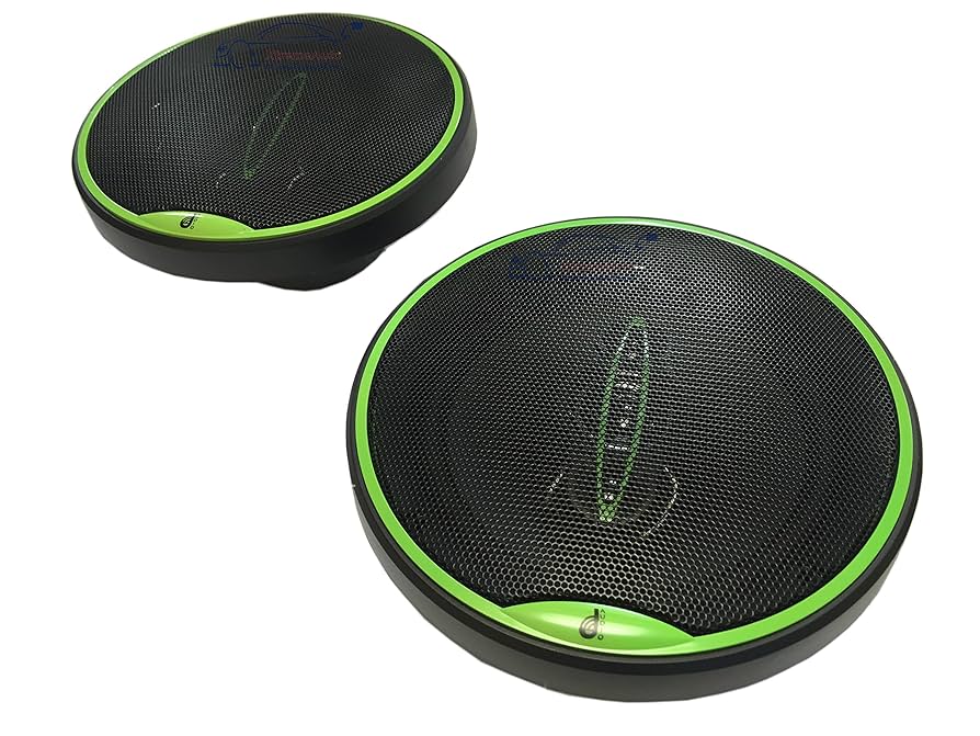 Amazon.co.jp: XtremeAuto® 2 x 6.5 (直径17cm)、660ワット、4